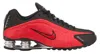 Nike Shox R4 University Red Black Metallic Silver