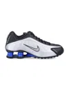 Nike Woman Sneakers Silver Size 7.5 Synthetisches Material In Black