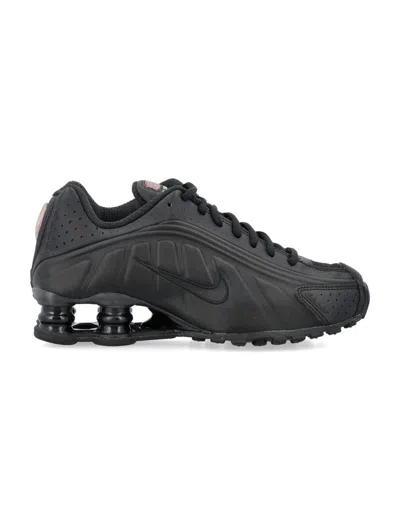 NIKE NIKE SHOX R4 WOMEN'S SYNTHETIC LEATHER