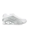 Nike Wave Effect Low Top Sneakers In Silver