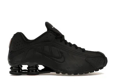 Pre-owned Nike Shox R4 (women's) Sneakers In Black/max Orange