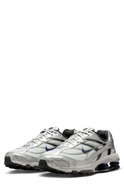 Nike Shox Ride 2 Sneaker In Silver