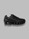 Nike Tl Shox Rubber Outsole Sneakers In Black