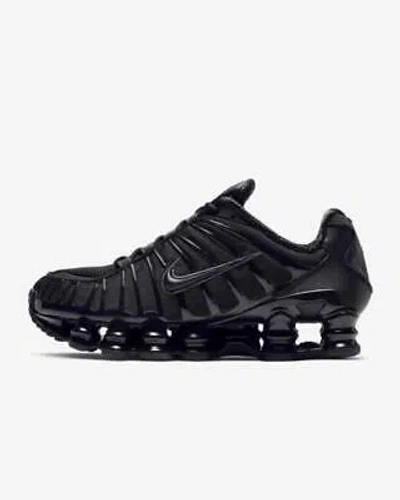 Pre-owned Nike Shox Tl Black Ar3566-002 Women Shoes