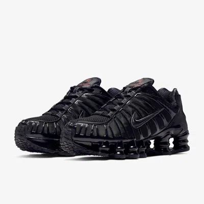 Pre-owned Nike Shox Tl Black Schwarz Schwarz/metallic Eu 47 | Ar3566-002 | Neu Ovp