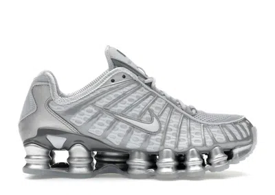 Pre-owned Nike Shox Tl Chrome (women's) Sneakers In Pure Platinum/metallic Silver
