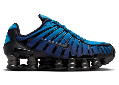 Pre-owned Nike Shox Tl Fade (women's) Sneakers In Blue Hero/metallic Black/imperial Purple