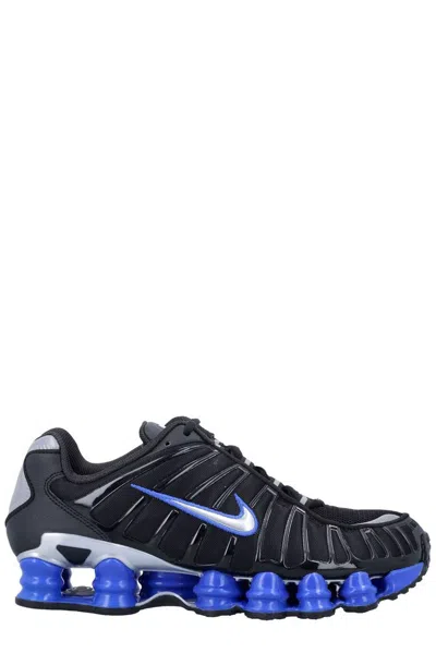 Nike Shox Tl Logo Detailed Sneakers In Black