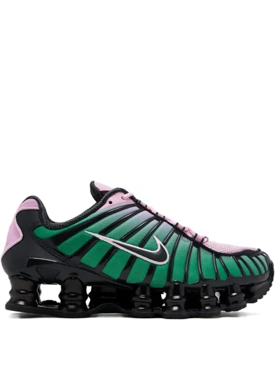 Nike Shox Tl Low-top Sneakers In Black