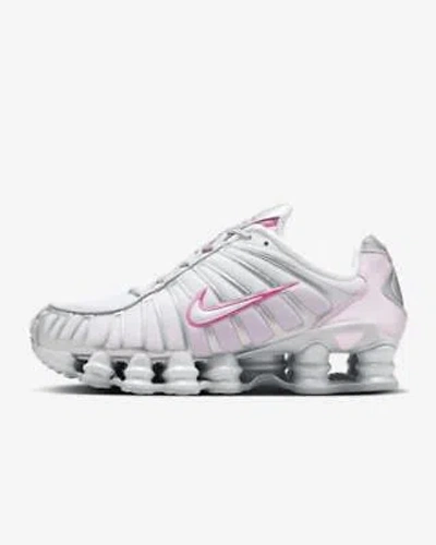 Pre-owned Nike Shox Tl Metallic Platinum Hv2520-001 Women Size
