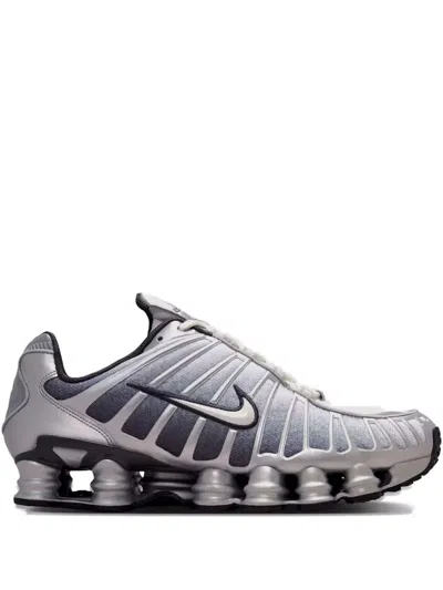 NIKE SHOX TL METALLIC SNEAKERS