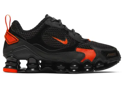 Pre-owned Nike Shox Tl Nova (women's) Sneakers In Black/orange