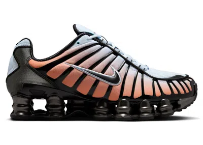 Pre-owned Nike Shox Tl Orange (women's) Sneakers In Blue Tint/black/total Orange