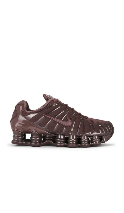 Nike Shox Tl Se In Brown