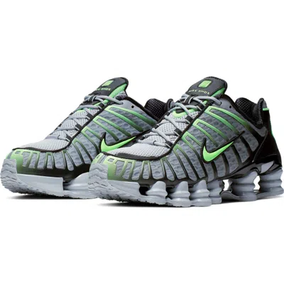 Nike Shox Tl Sneakers In Textile And Synthetic Materials In Gray