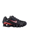 Nike Shox Tl Black University Red In Black