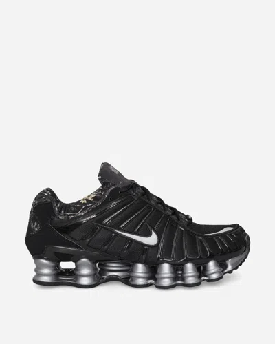 Nike Shox Tl Logo Detail Sneakers In Black