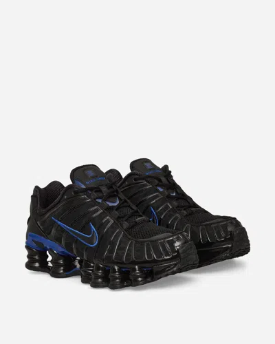 NIKE SHOX TL SNEAKERS BLACK / RACER BLUE