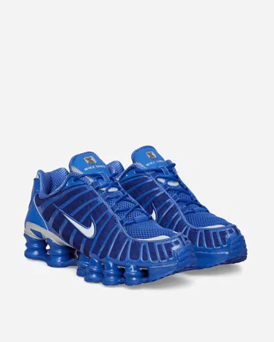 NIKE SHOX TL SNEAKERS HYPER ROYAL / METALLIC SILVER