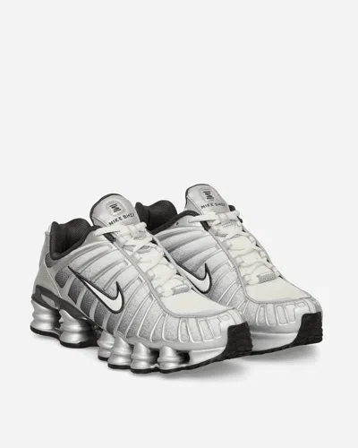Nike Shox Tl Sneakers Metallic Silver / Wolf Grey In Multi