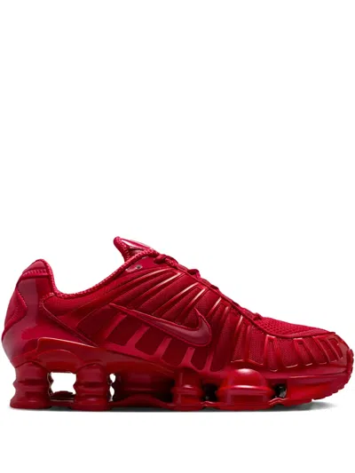 Nike Shox Tl Sneakers In Red