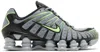 Nike Shox Mesh Panel Sneakers In Grey