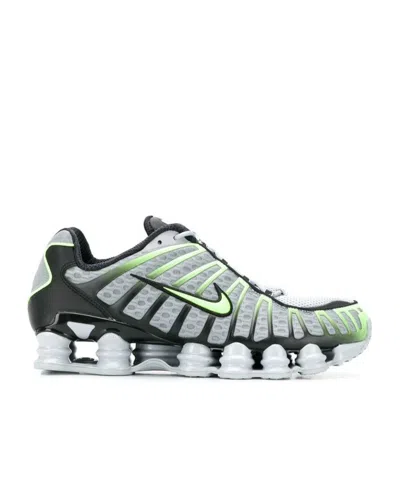 Nike Shox Tl Sneakers In Textile And Synthetic Materials In Gray