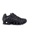 Nike Tl Shox Rubber Outsole Sneakers In Black