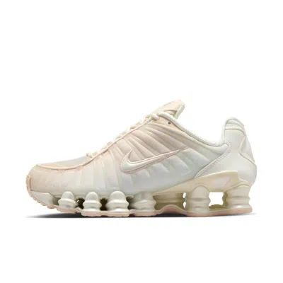 Nike Shox Tl Pearlised Sneakers In Neutral