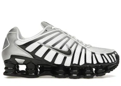 Pre-owned Nike Shox Tl (women's) Sneakers In Metallic Silver/white/wolf Grey