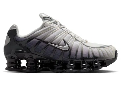 Pre-owned Nike Shox Tl (women's) Sneakers In Off Noir/phantom/metallic Silver In Multi
