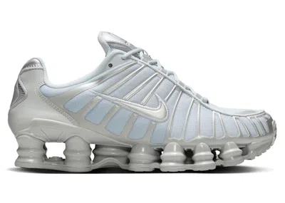 Pre-owned Nike Shox Tl (women's) Sneakers In Pure Platinum/smoke Grey/metallic Silver