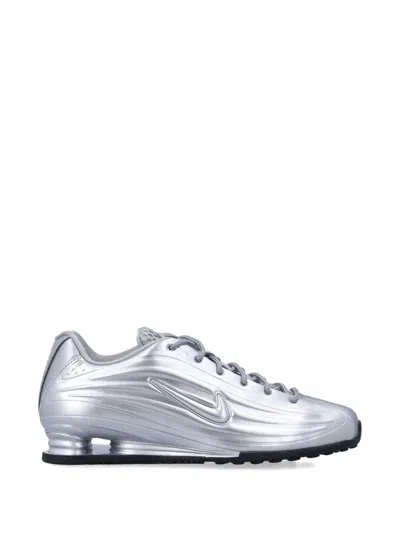 Nike Shox Z Seamless Retro Sneakers In Silver