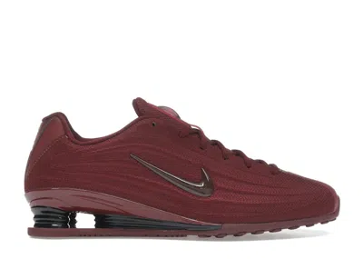 Pre-owned Nike Shox Z (women's) Sneakers In Dark Team Red/mystic Dates/black