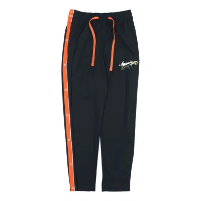 Nike Side Training Sports Straight Casual Pants Black