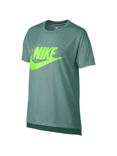 Nike Signal Logo-print T-shirt In Green