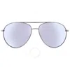 Nike Silver Flash Pilot Unisex Sunglasses  Chance Ev1217 056 61