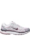 Nike Silver Panelled Trainers In Pink