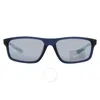 Nike Silver Rectangular Unisex Sunglasses  Chronicle Fj2216 410 59
