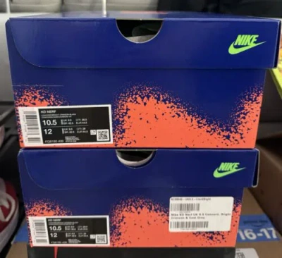 Pre-owned Nike Size 10.5 - 2024  Zoom Kd 4 Nerf Iv Kevin Durant Weatherman Galaxy In Purple