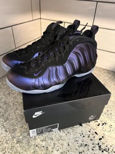 Pre-owned Nike Size 11.5 -  Air Foamposite One 2024 Eggplant (fn5212-001) In Purple