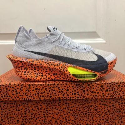 Pre-owned Nike Size 11.5 -  Air Zoom Alphafly Next% 3 Electric Pack Steal Price In White