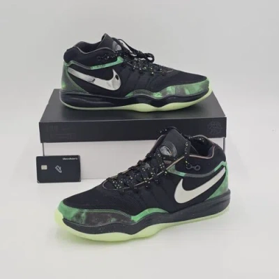 Pre-owned Nike Size 11.5 ?  Air Zoom Gt Hustle 2? Alien Wemby ? Fz7309-900 ? Fast Ship In Green