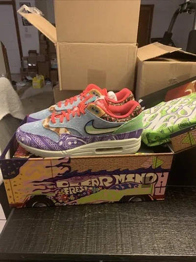 Pre-owned Nike Size 12 -  Air Max 1 Sp X Concepts Far Out 2022 In Multicolor