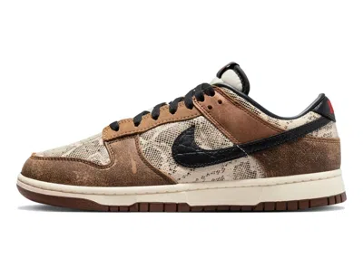 Pre-owned Nike Size 12.5 -  Dunk Low Prm 'co.jp Brown Snakeskin' Fj5434-120