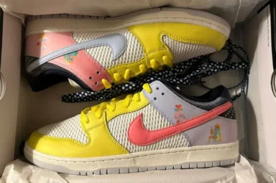Pre-owned Nike Size 13 -  Dunk Low Sb X Xavier Schipani Be True - Trans Joy 2022 In Multicolor