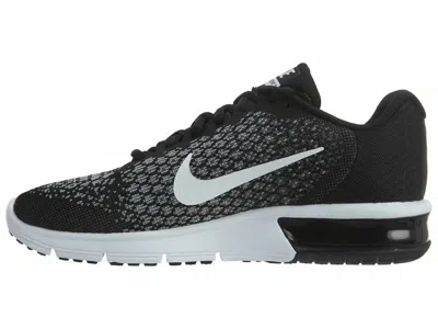 Pre-owned Nike Size 15 Men Air Max Sequent 2 Shoes 852461 005 Black White