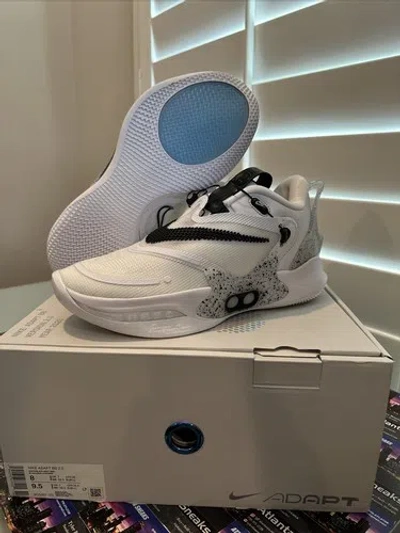 Pre-owned Nike Size 8 -  Adapt Bb 2.0 White Cement 2020