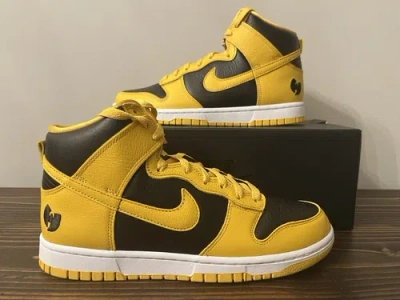 Pre-owned Nike Size 8.5 -  Wu-tang X Dunk Retro Premium 2024 High Yellow
