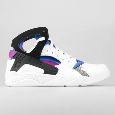 Pre-owned Nike Size 8.5 Men Air Flight Huarache Prem Qs Shoes 686203 100 White